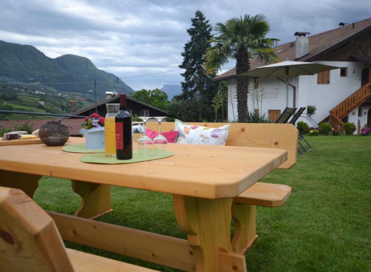 Sitzecke für Marende oder Abendessen