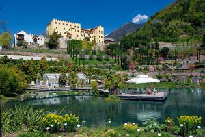 Die Gärten von Schloss Trauttmansdorff in Meran