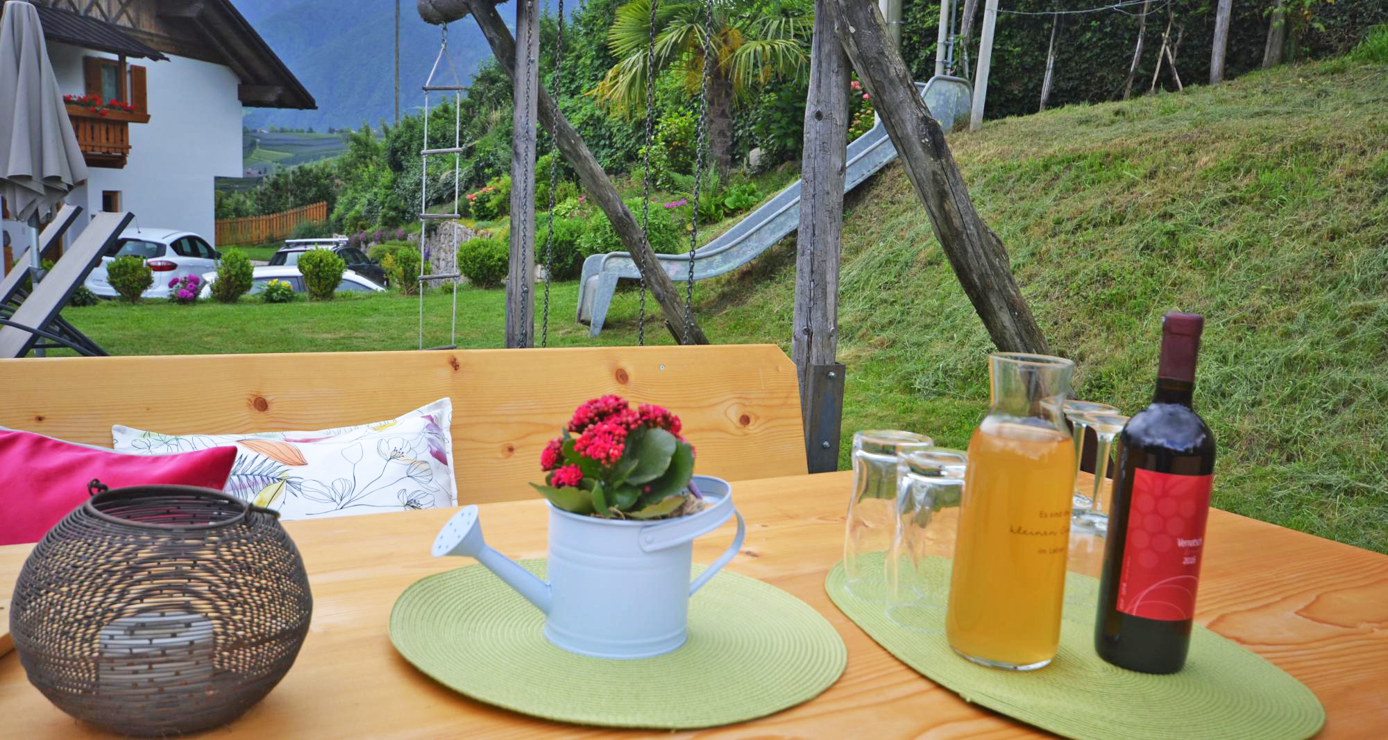 Langeshof in Kuens bei Meran in Südtirol/Italien