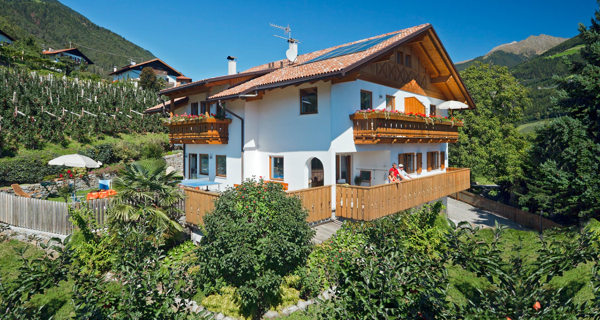 Langeshof in Kuens bei Meran in Südtirol/Italien