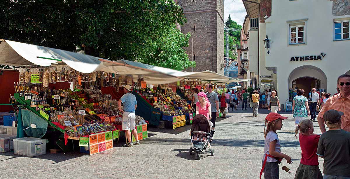 Caines, Merano e Val Passiria in estate