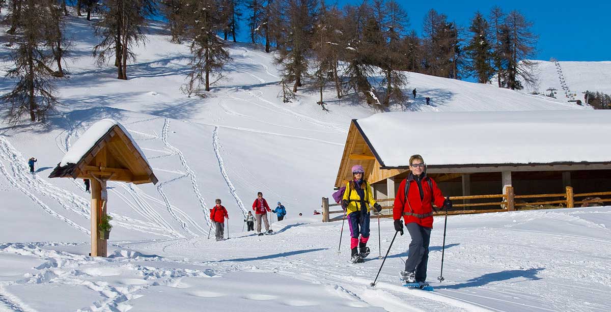 Kuens und seine Umgebung /Meranerland im Winter