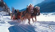 Giro in slitta trainata da cavalli in Val Passiria 